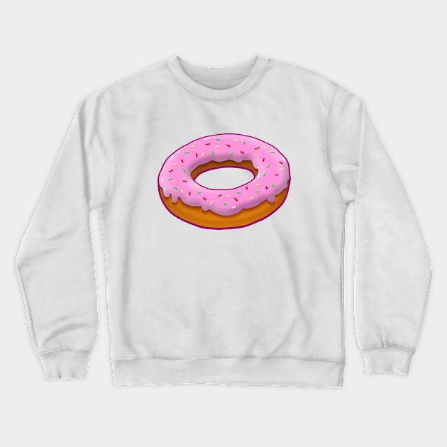 Donut Crewneck Sweatshirt by obite